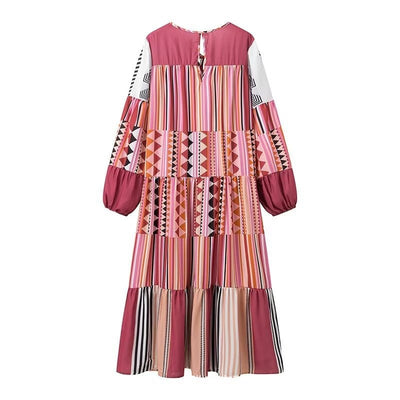 Maricela™- Fluid Vintage Dress