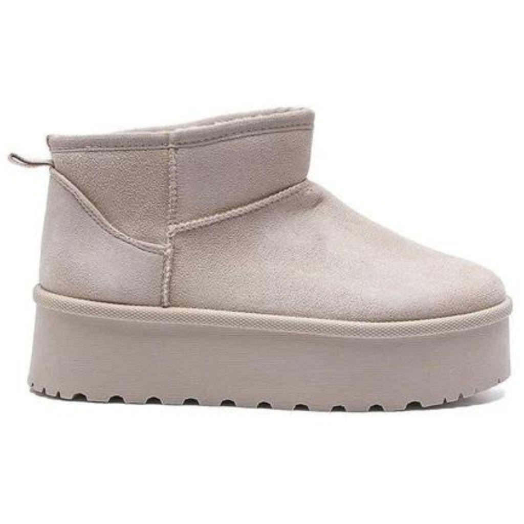 Juliette women's teddy boot WD150 - Beige