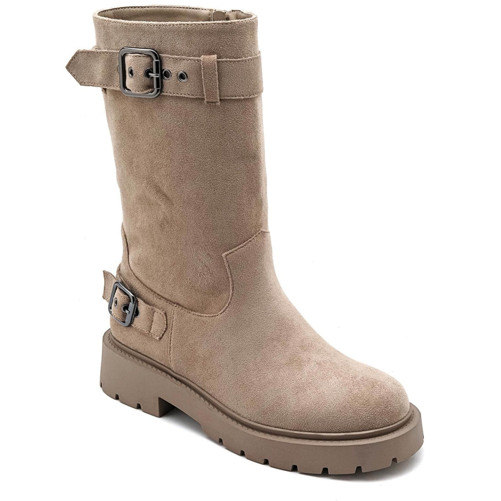 Kasia women's boots 7595A - Khaki