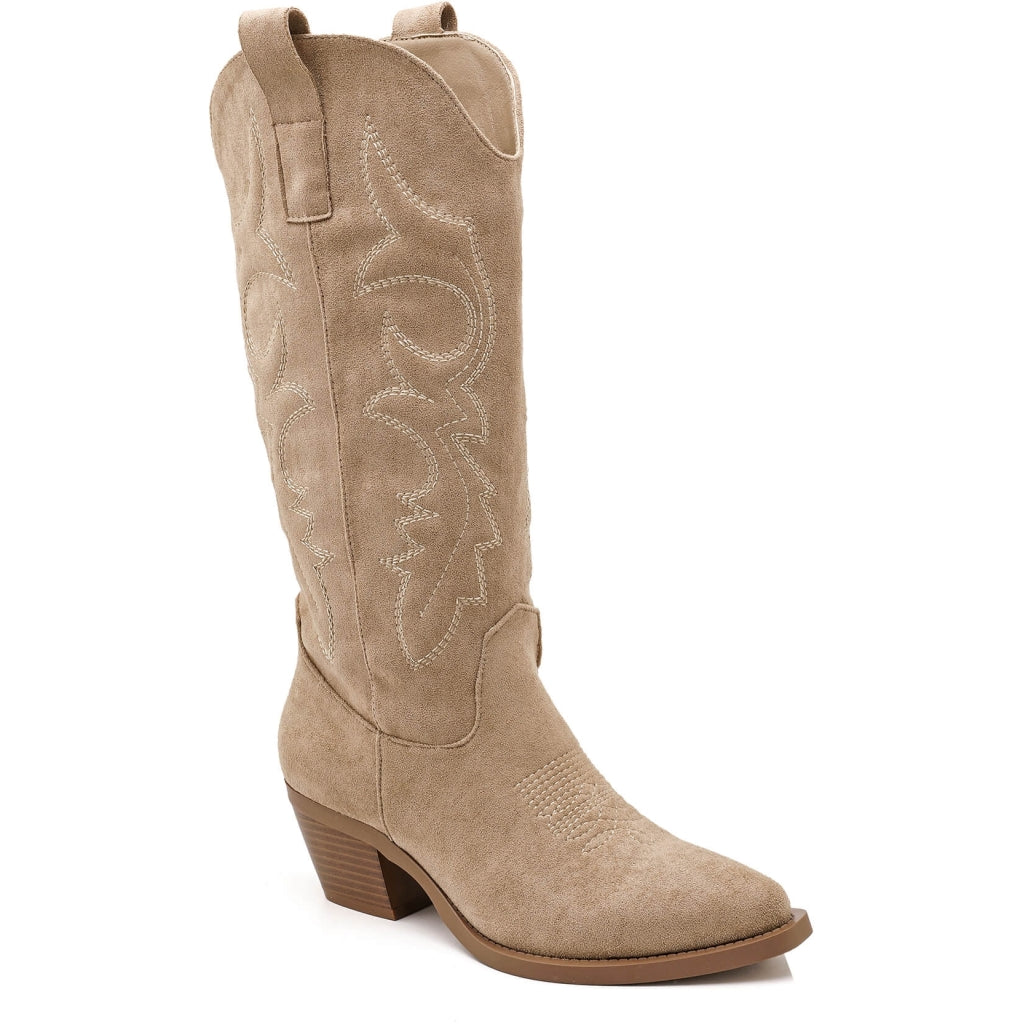 Lara boots 7689A - Khaki