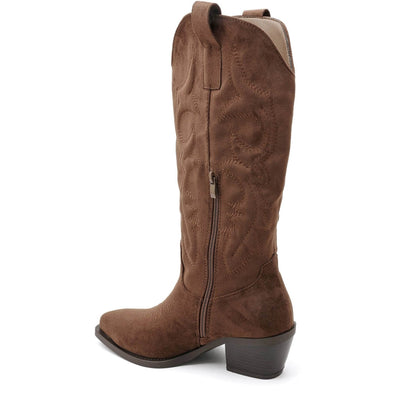 Lara ladies' boots 7689A - Olive