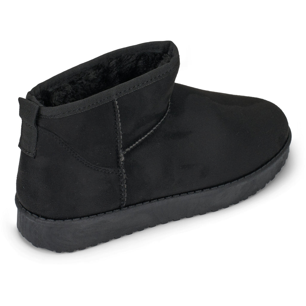 Lillie ladies' fluffy boots WD148 - Black