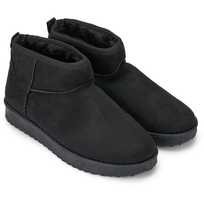 Lillie ladies' fluffy boots WD148 - Black