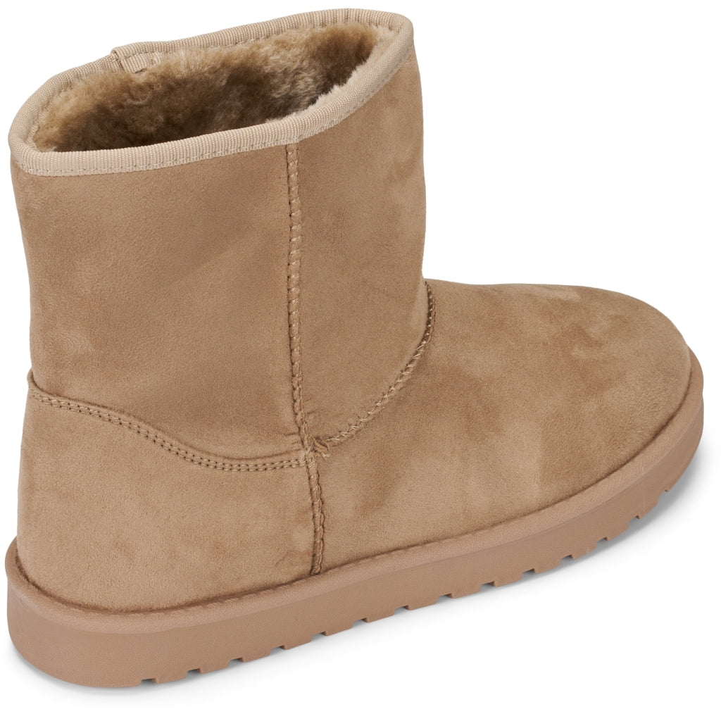Lina teddy boots 6417 - Khaki