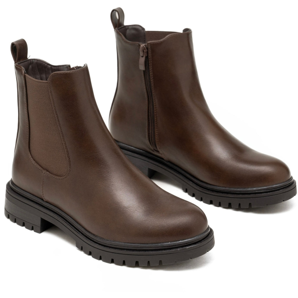 Linnea women's boots 9268 - Brown