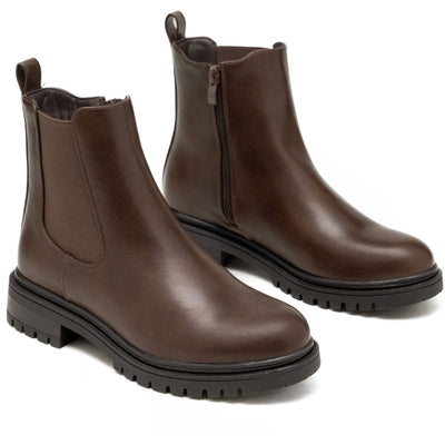 Linnea women's boots 9268 - Brown