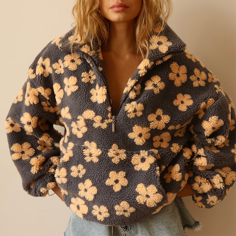 Amalia™ – Boho Sherpa Pullover