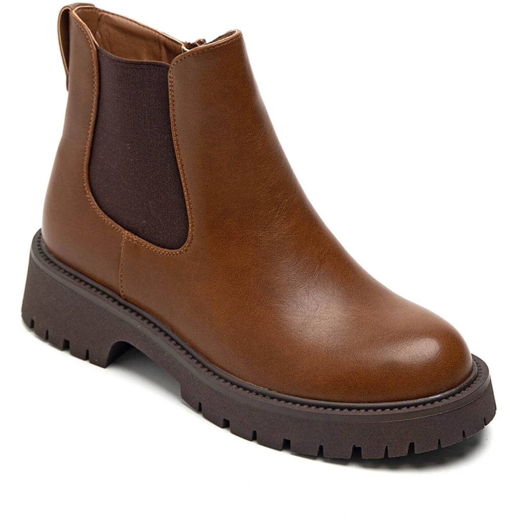 Ladies' ankle boots 9595 - Camel