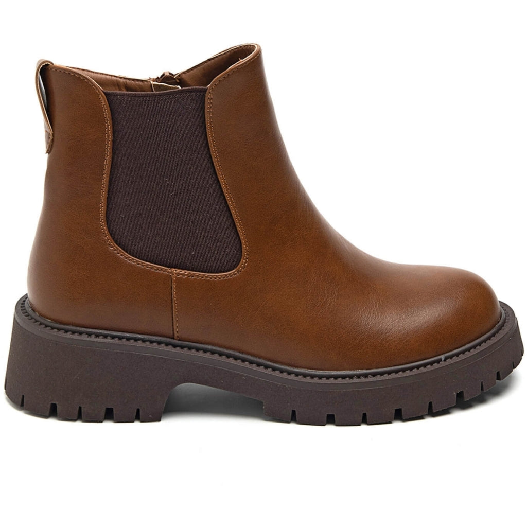 Ladies' ankle boots 9595 - Camel