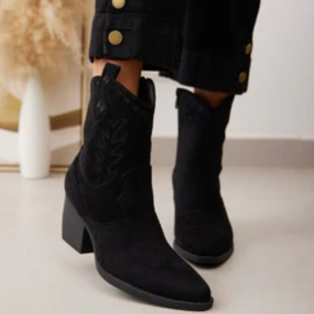 Noelle women's cowboy boots 2484 - Black