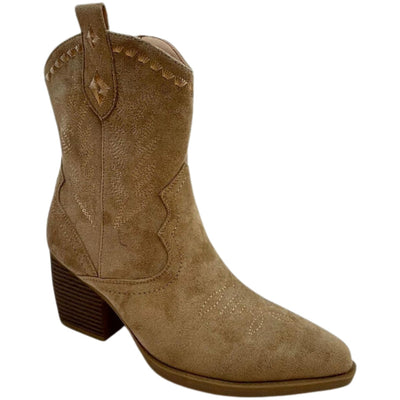 Noelle ladies' cowboy boots 2484 - Taupe