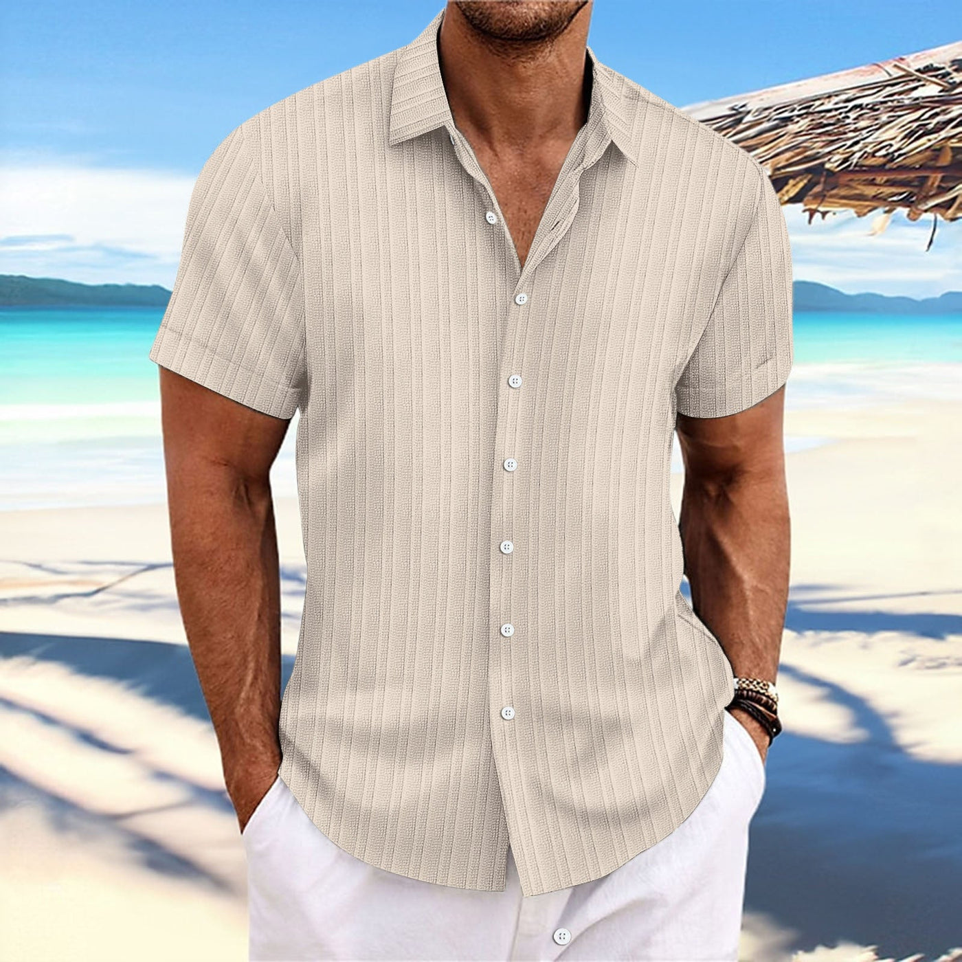 TEODORO | CAMICIA CASUAL LEGGERA