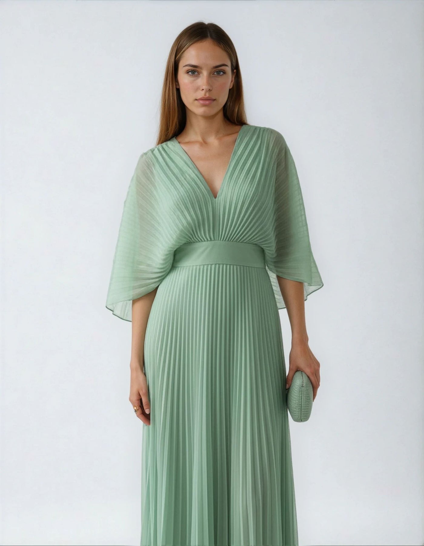 Olga™ - Classic Pleated Dress