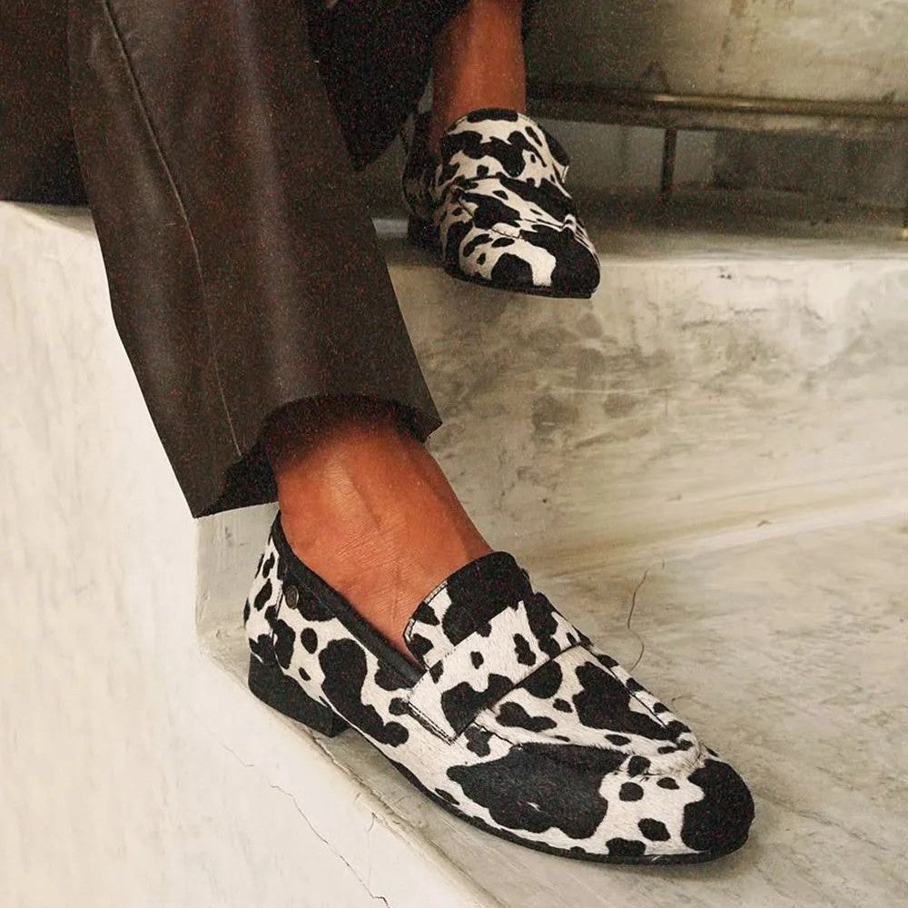 Brynn™ | Elegant Animal Print Loafers