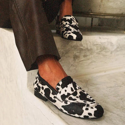 Brynn™ | Elegant Animal Print Loafers