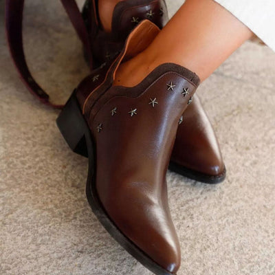Evelyn™ | Western Boots With Studs