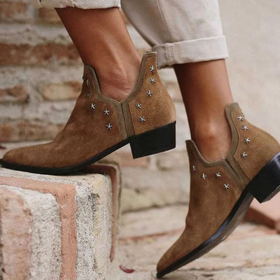 Evelyn™ | Western Boots With Studs