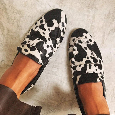 Brynn™ | Elegant Animal Print Loafers