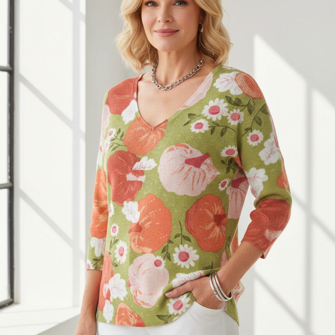 CHLOE™ | V-neck sweater