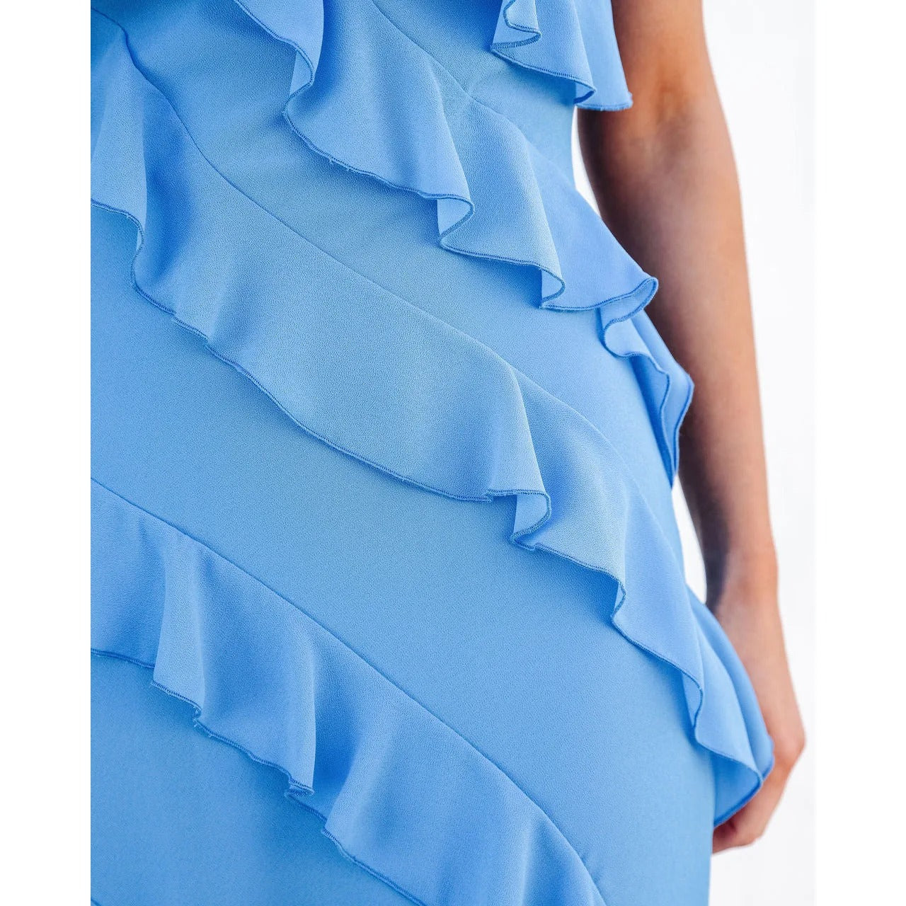 Violeta™ - Elegant Long Dress with Ruffles