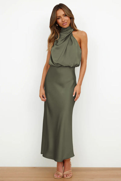 Catalina™ - Long Satin Dress