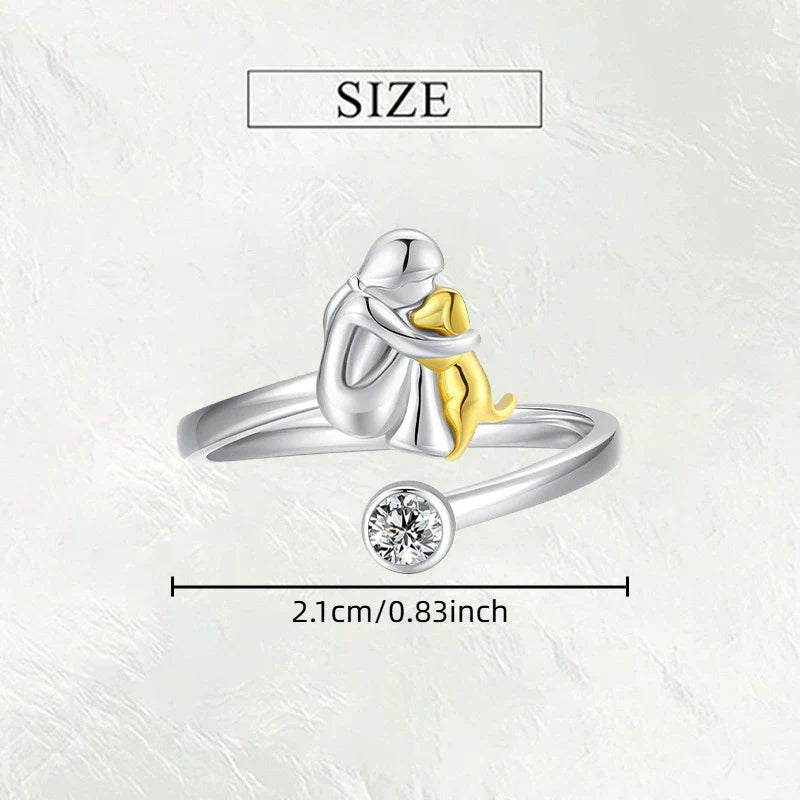Rose™ - Ring with Dog Icon