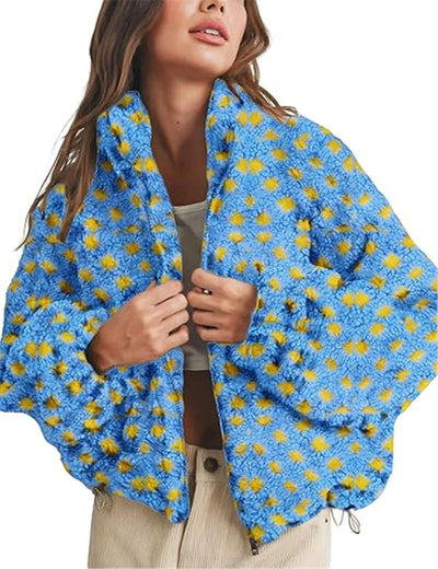 Aurora™ – Giacca Teddy a Quadri