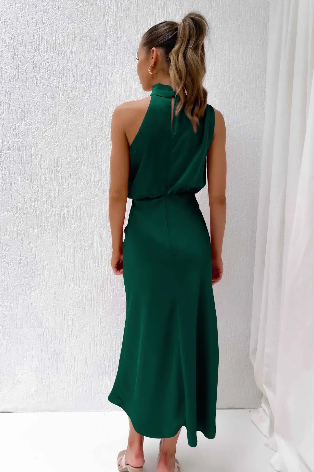 Catalina™ - Long Satin Dress