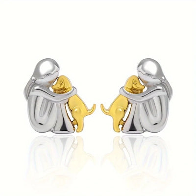 Lisa™ - Dog Icon Earrings