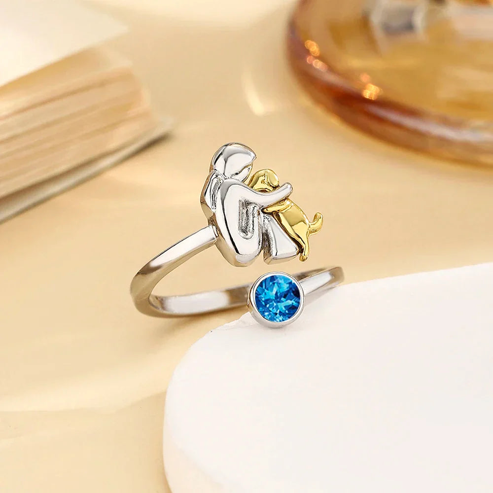 Rose™ - Ring with Dog Icon