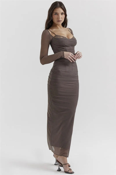 Romina™ - Long Dress with Glamour