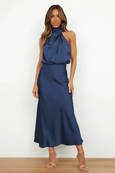 Catalina™ - Long Satin Dress
