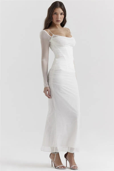 Romina™ - Long Dress with Glamour