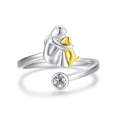 Rose™ - Ring with Dog Icon