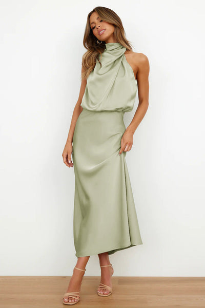 Catalina™ - Long Satin Dress