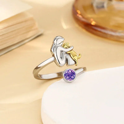 Rose™ - Ring with Dog Icon