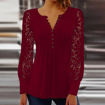 Kathy™ | Elegante Camicia a Maniche Lunghe