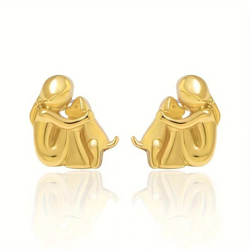 Lisa™ - Dog Icon Earrings