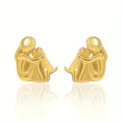 Lisa™ - Dog Icon Earrings