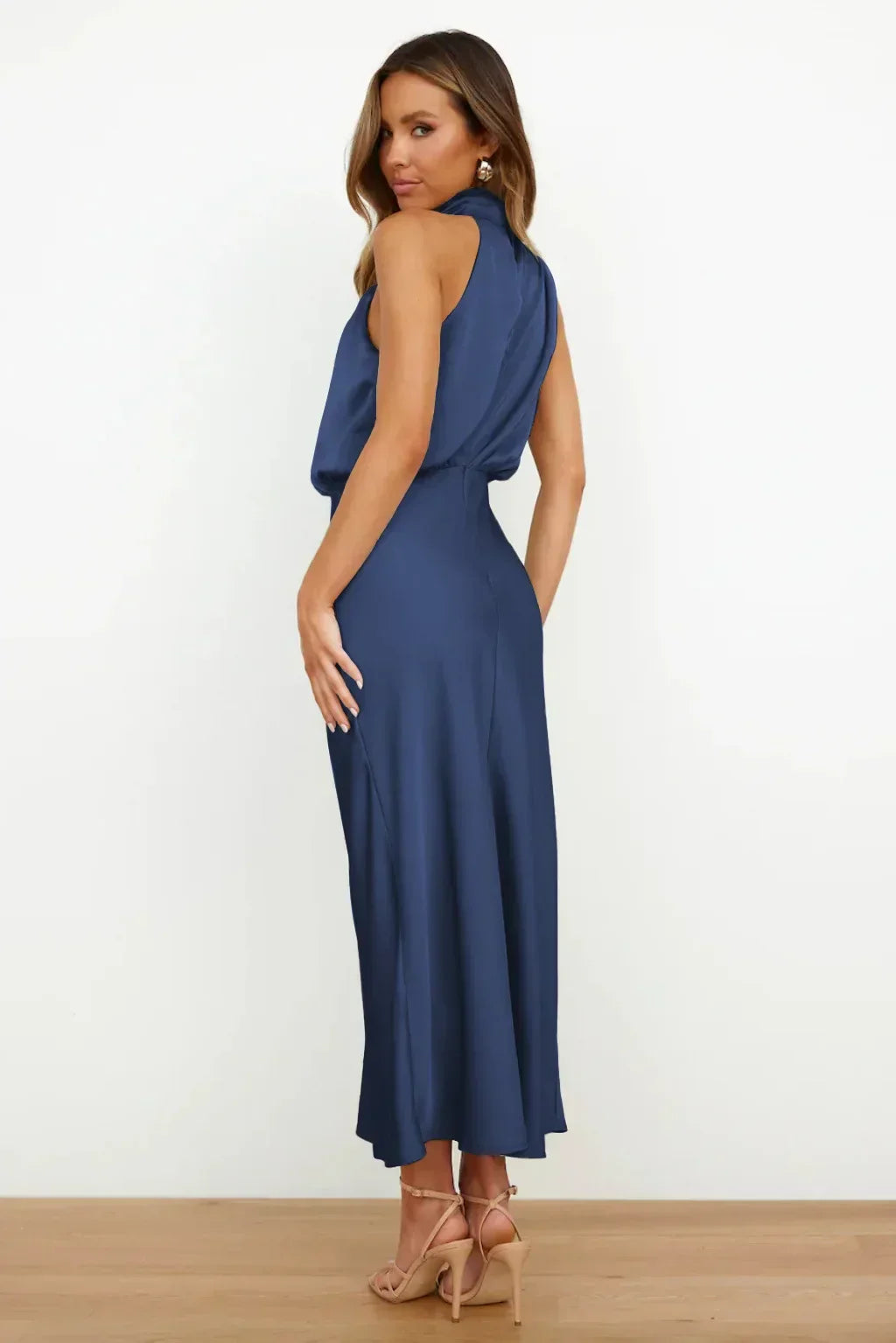 Catalina™ - Long Satin Dress