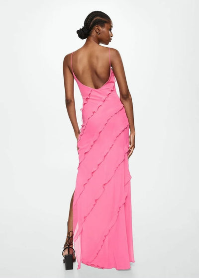 Violeta™ - Elegant Long Dress with Ruffles