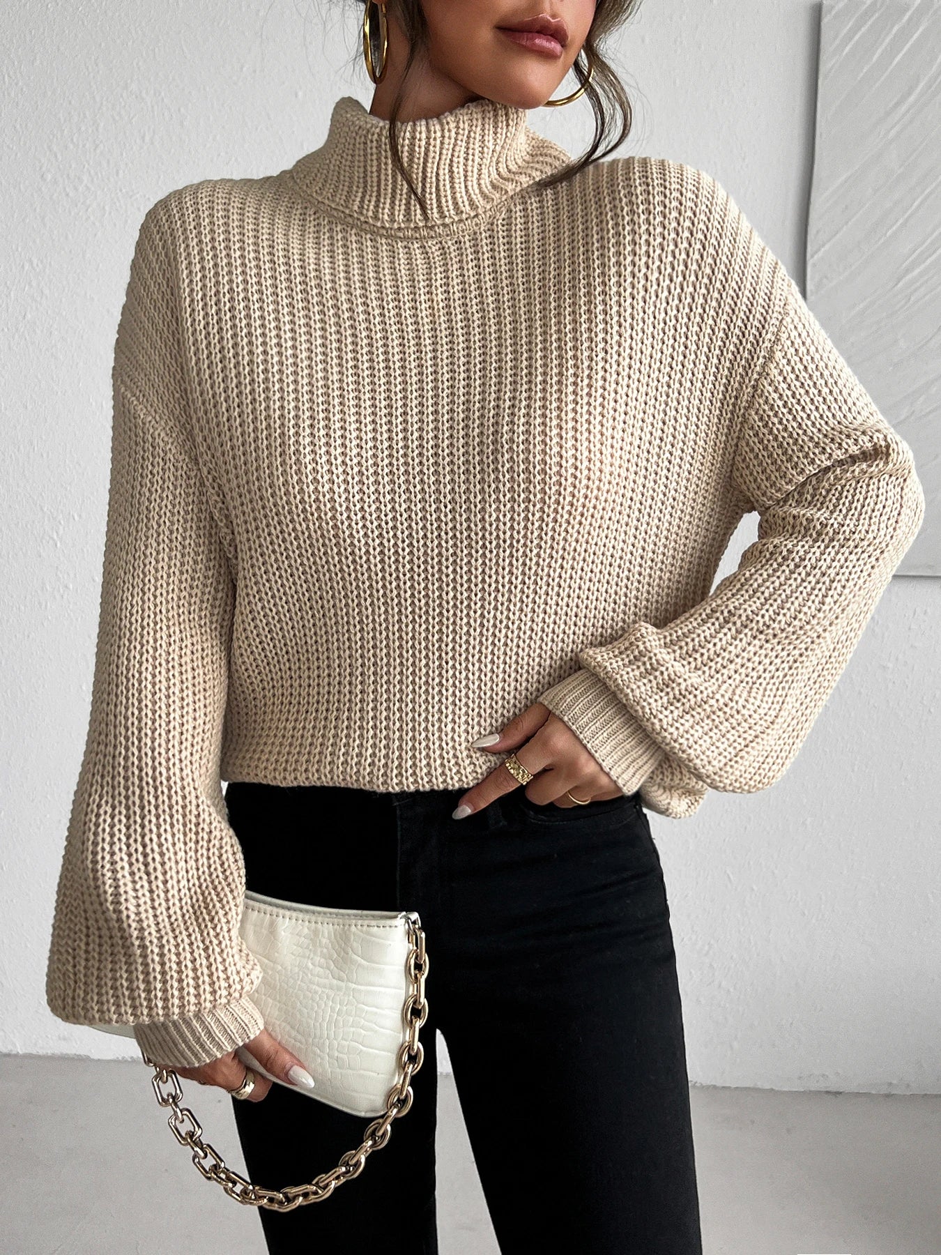 Ava™ –  Turtleneck Sweater