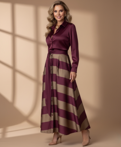 Norah™ - Elegant Long Dress