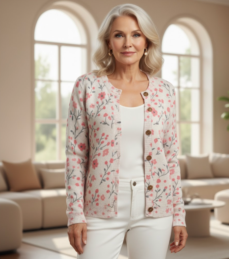 Katarina™ - Autumn Floral Cardigan