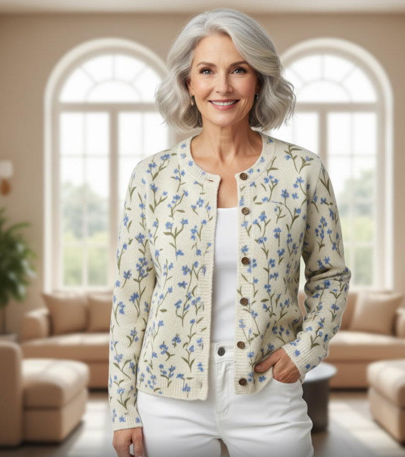 Camila™ - Autumn Floral Cardigan