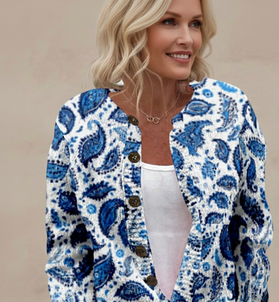 Maria™ - Autumn Floral Cardigan