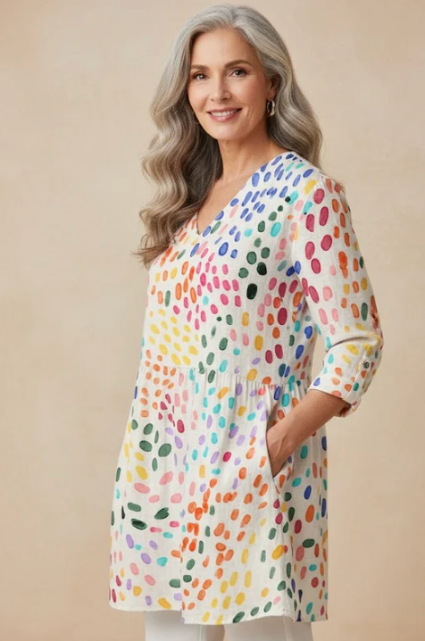 Bernadette™| Long Sleeve V-Neck T-Shirt