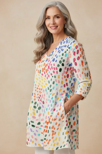 Bernadette™| Long Sleeve V-Neck T-Shirt