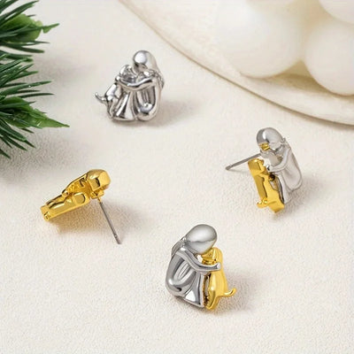 Lisa™ - Dog Icon Earrings