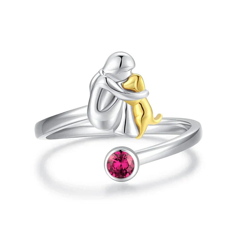 Rose™ - Ring with Dog Icon